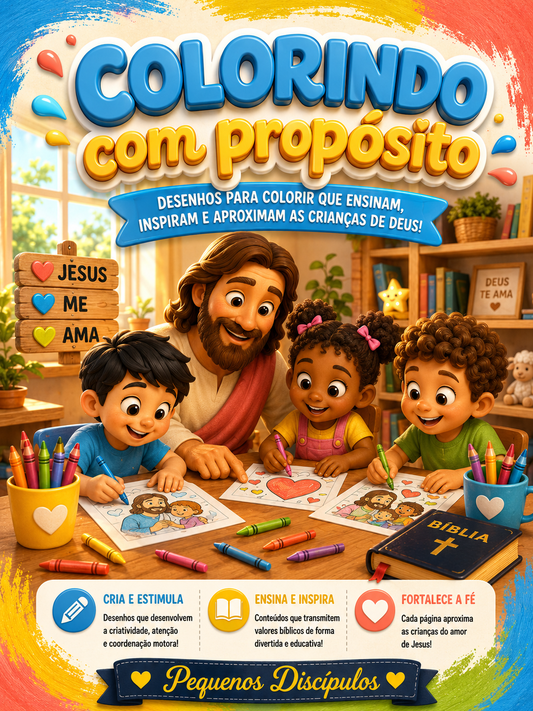 Capa do bônus Colorindo com Propósito
