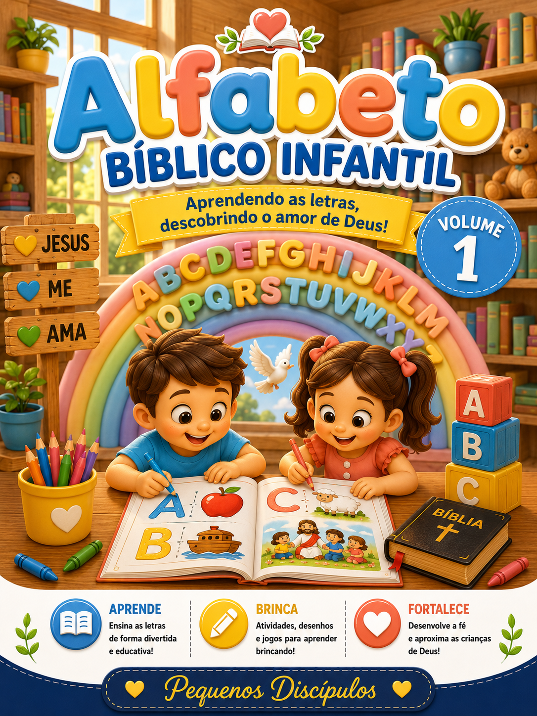 Capa Alfabeto Bíblico Infantil