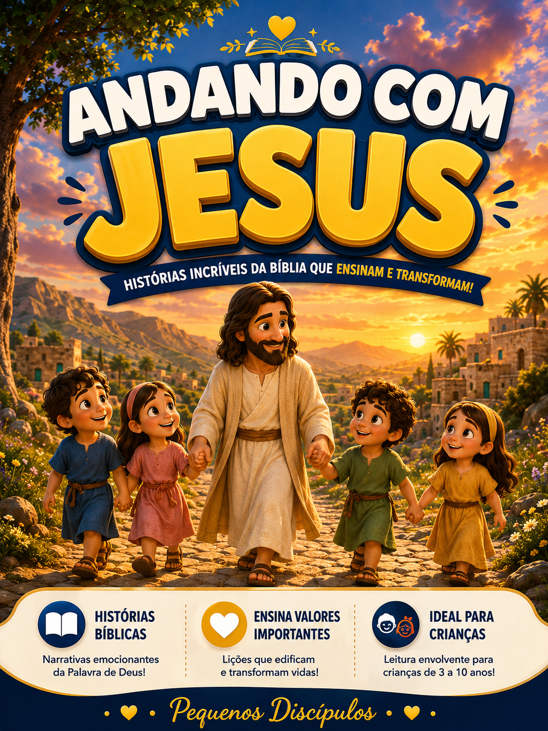 Capa Andando com Jesus