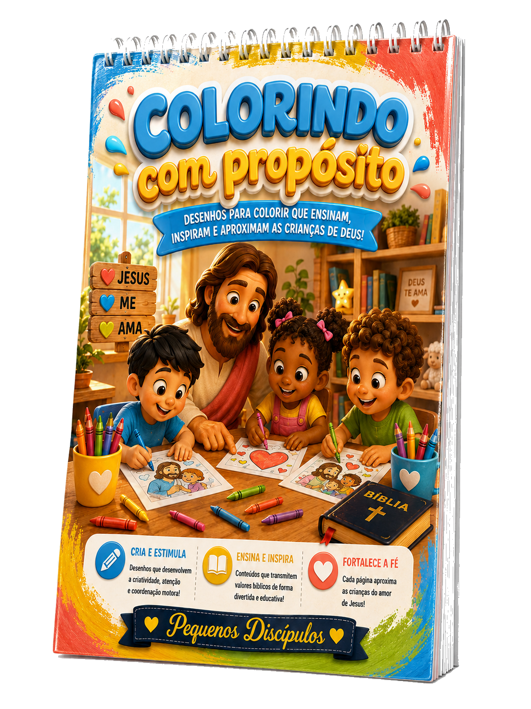 Capa do bônus Colorindo com Propósito